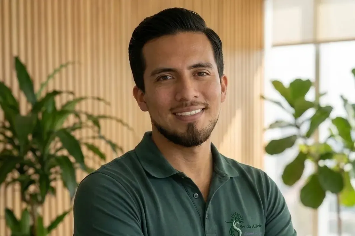 Francisco, guía de bienestar en Senda Alivio, Colima